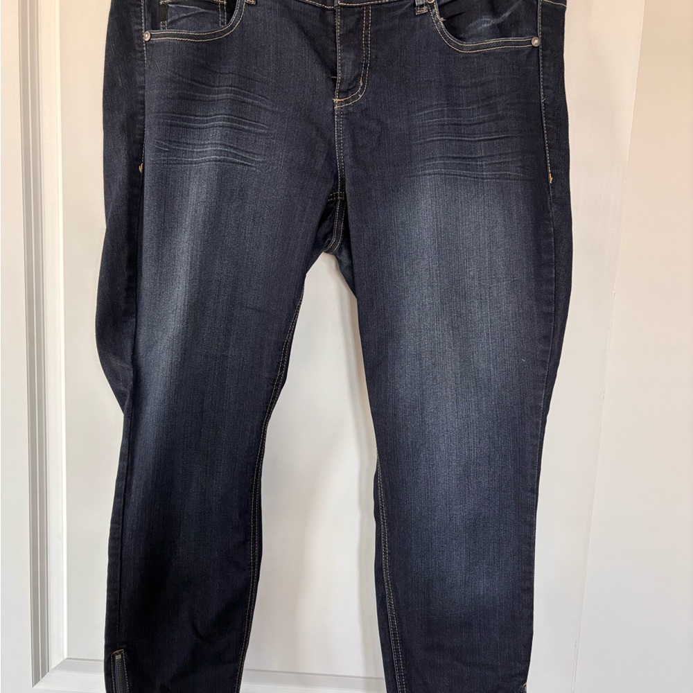 Dark Blue Women's Stretchy Jeans